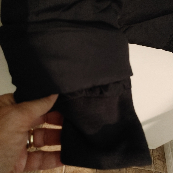 J Crew Down Puffer Jacket Sz.M Black - Picture 4 of 8